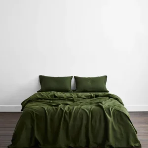 Linen Set in Olive
