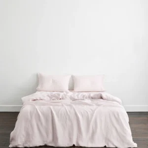 Linen Set in Dusty Pink