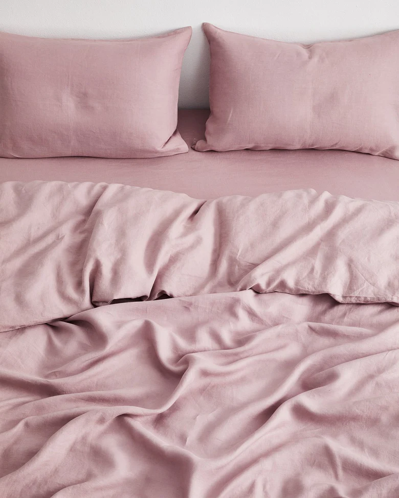 Linen Set in Rose - Image 2