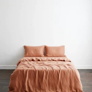 Linen Set in Caramel