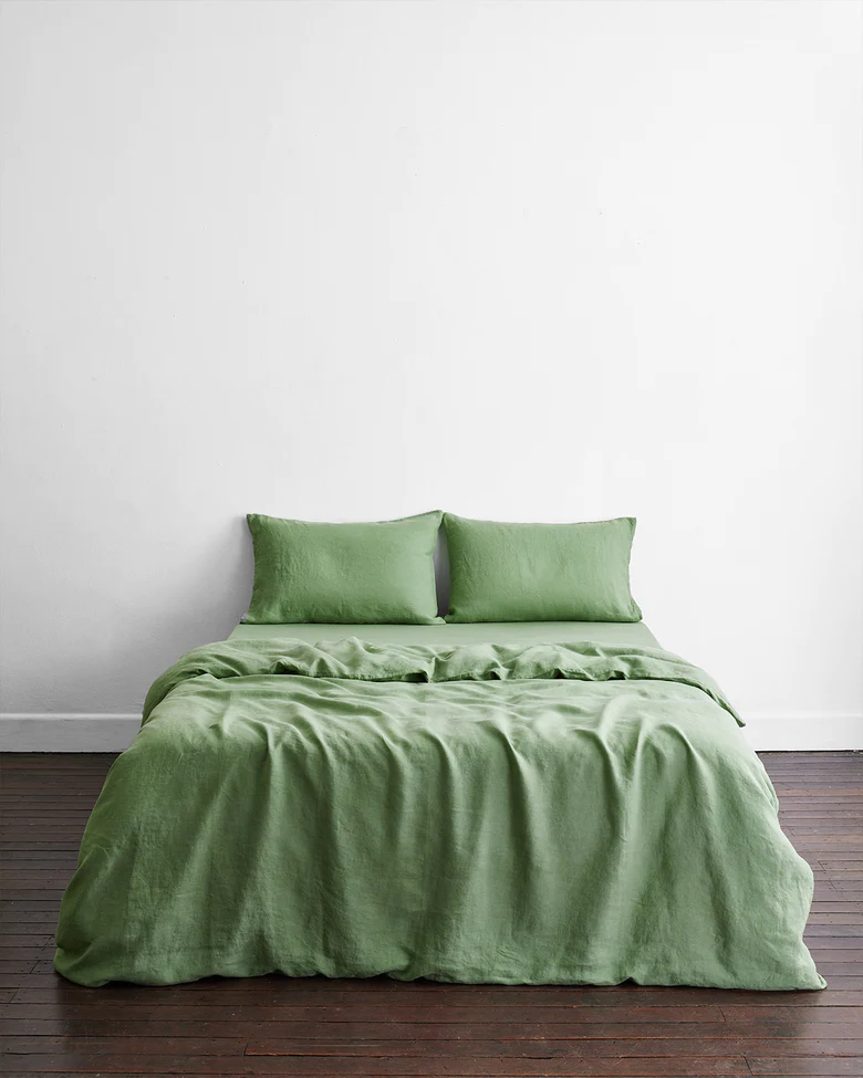 Linen Set in Fern