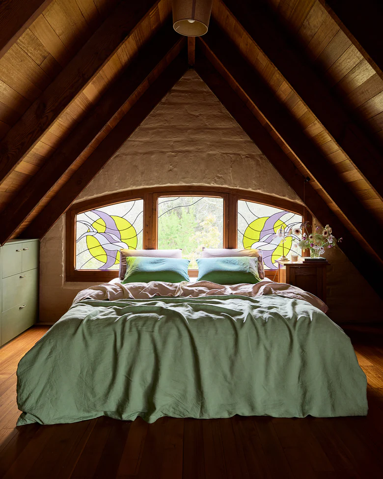 Linen Set in Fern - Image 4