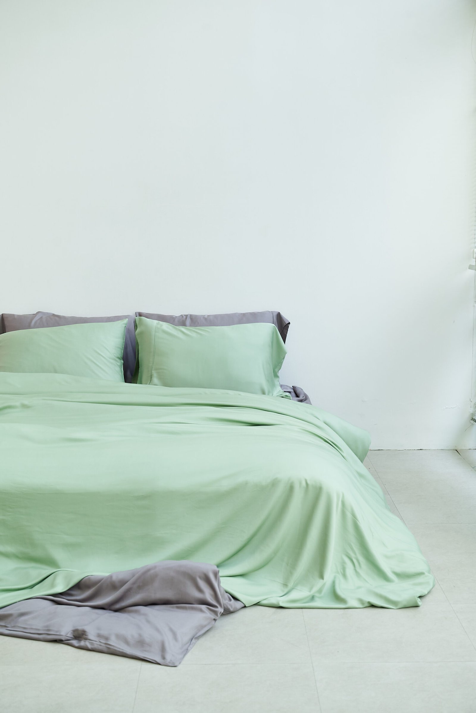 Organic Bamboo Bedding - Pistachio - Image 2