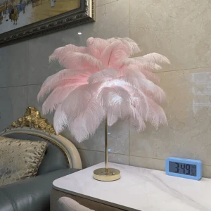 Ostrich table lamp