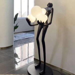 Pheonix Sculpture lamp