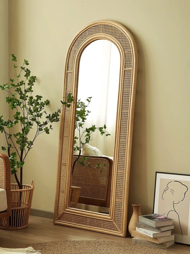 Olivia Rattan Mirror