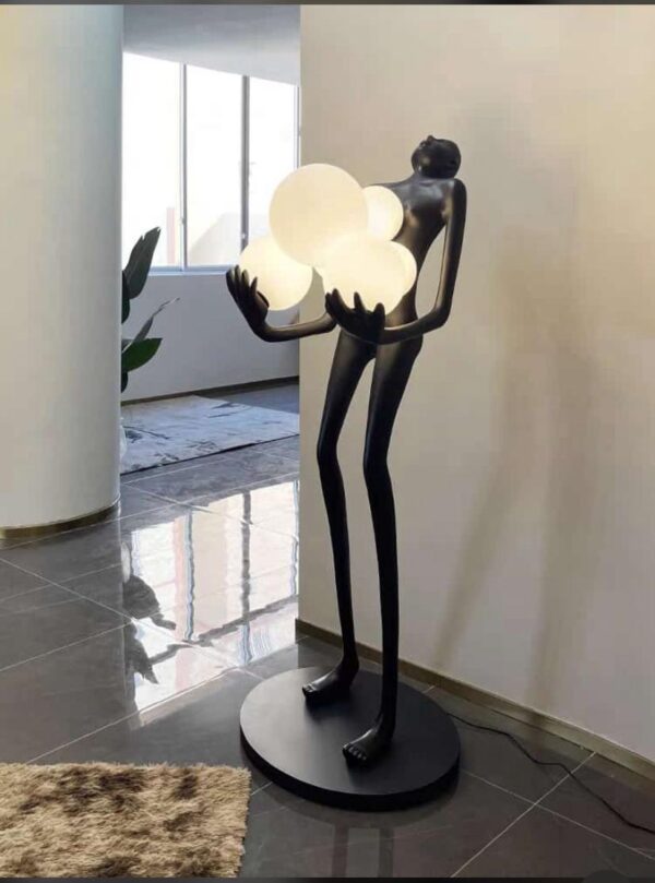 Pheonix Sculpture lamp