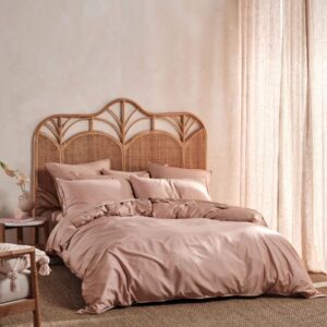 Blush Bamboo Bedding Set (Queen)