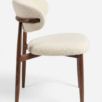 Form Chair Pine Boucle