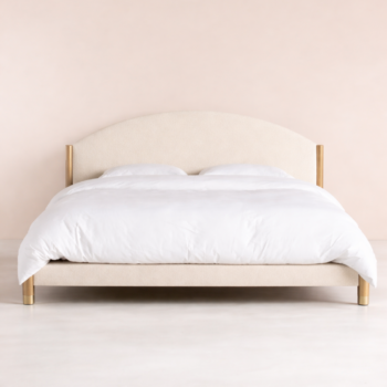 Balance Bed Queen Cream