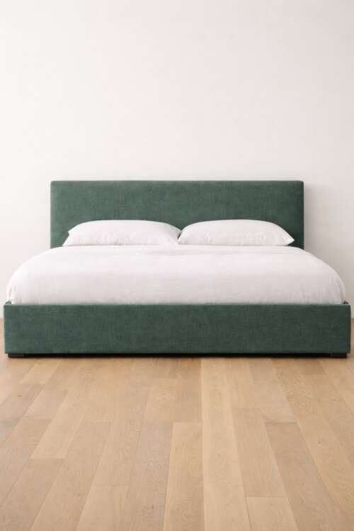 Calm Bed Queen Mineral Green
