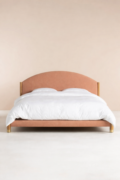 Balance Bed Queen Taupe